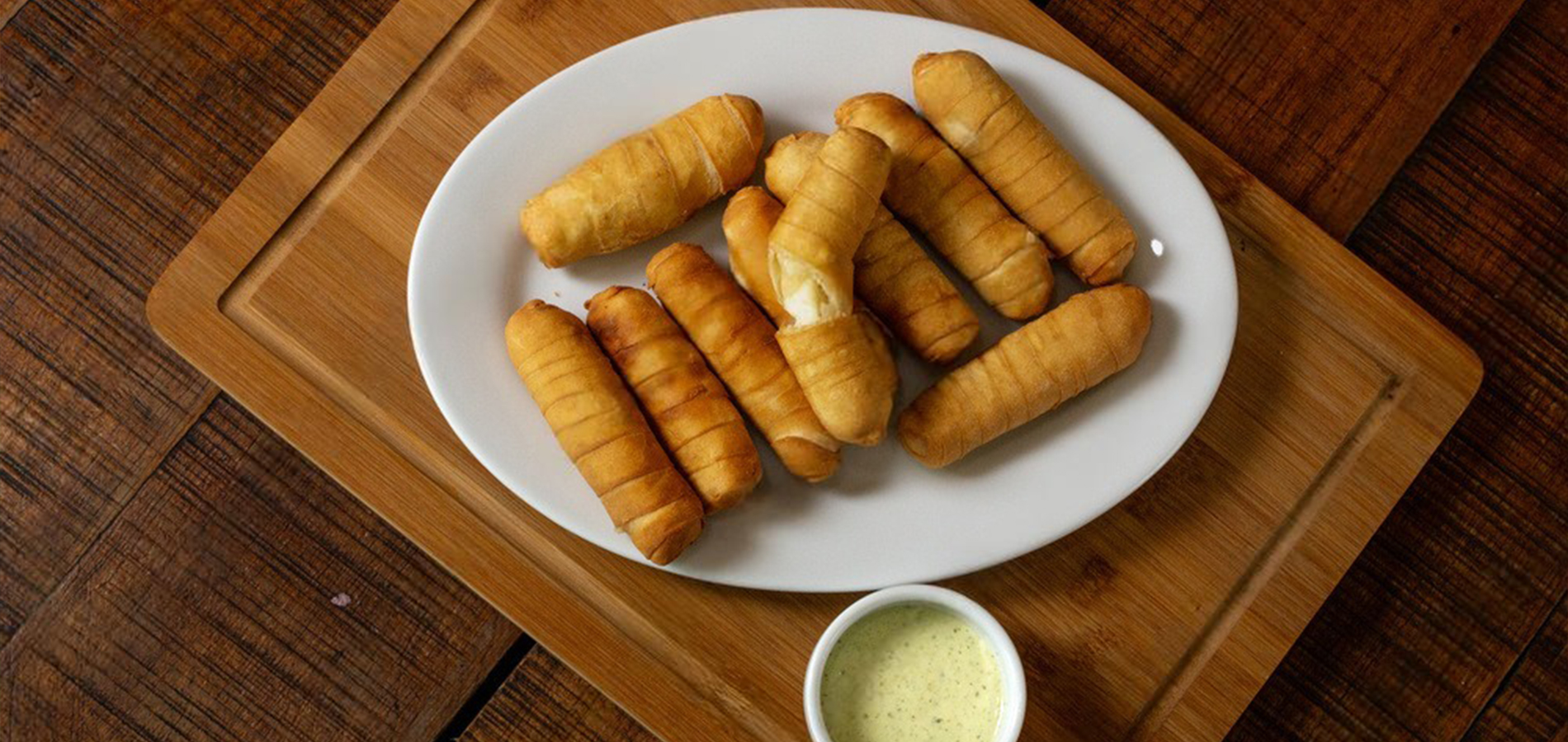 plato de tequeÑos cuyaguabistro